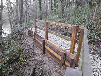 Burleyhurst footpath repair Dec 21