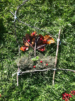 Environmental art at a school in Trafford