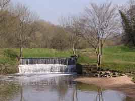 Wilmslow Park Weir